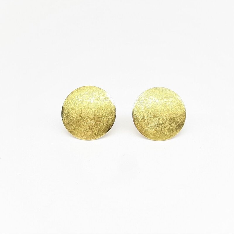 Boucles d'oreilles "Sunrise" en or jaune 18kt.