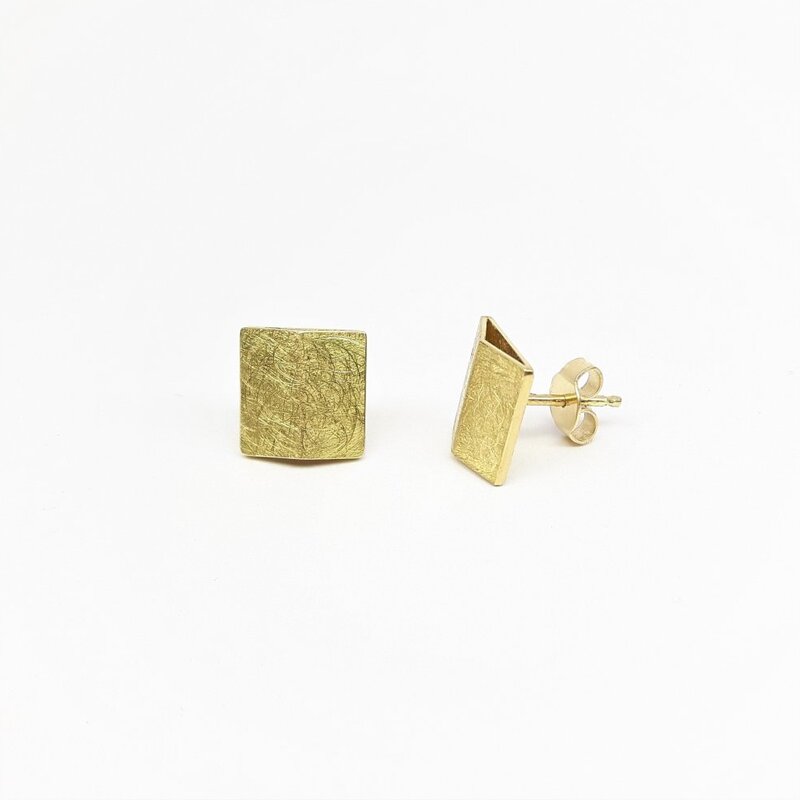 Boucles d'oreilles en or jaune 18kt