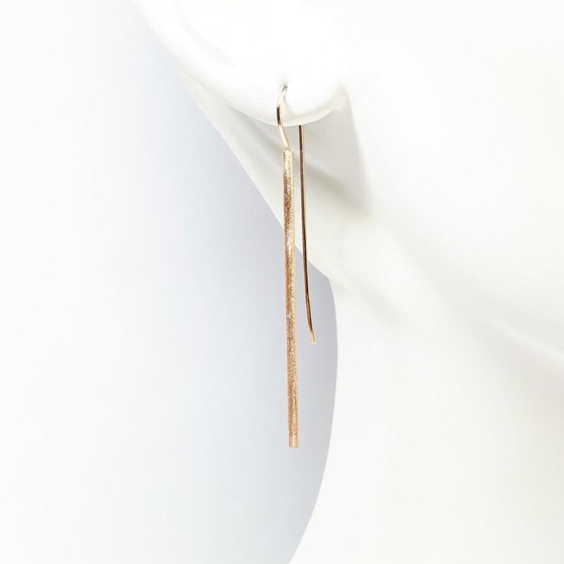 Boucles d 'oreilles en or rouge 18kt.