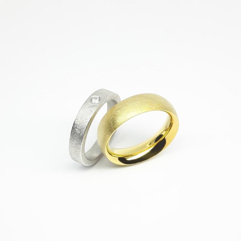 Bague en or 18kt.