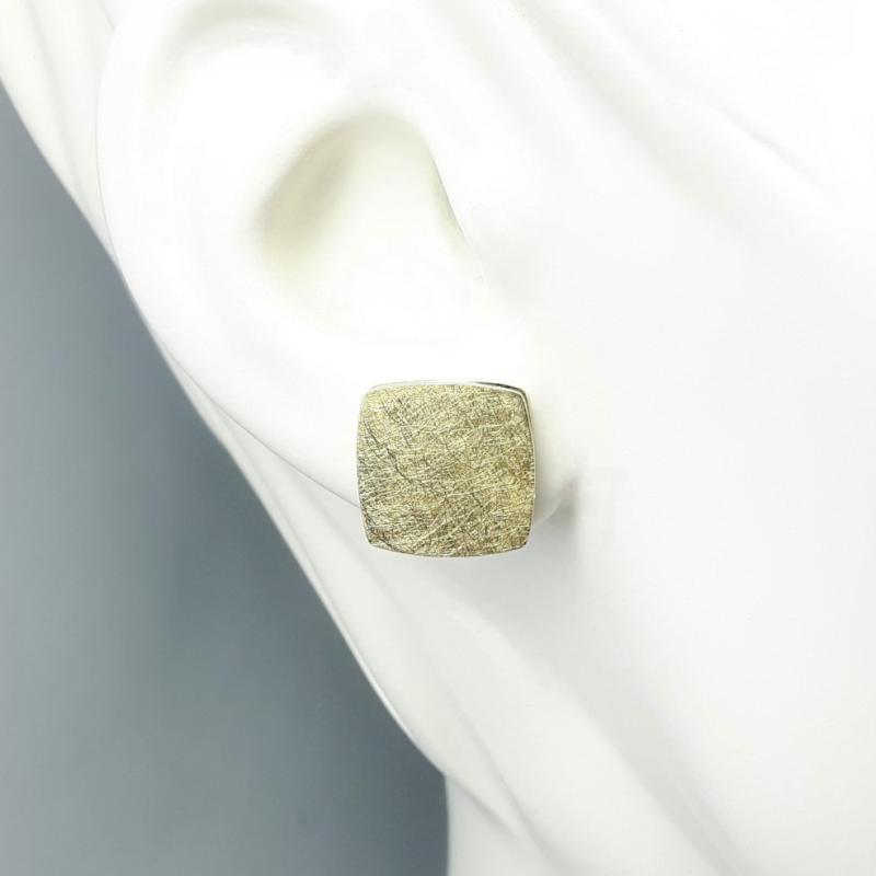 Boucles d'oreilles en or jaune 18kt.