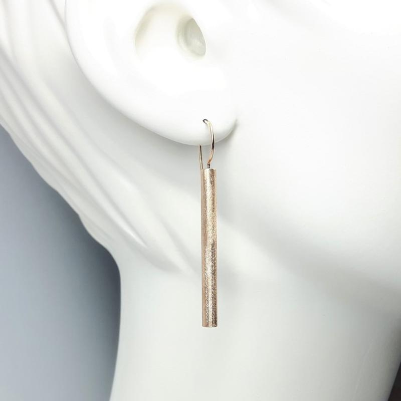 Boucles d'oreilles en or rouge 18kt.
